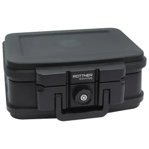 Casetă Antifoc Rottner Fire Data Box 1 Închidere pe Cheie Neagră