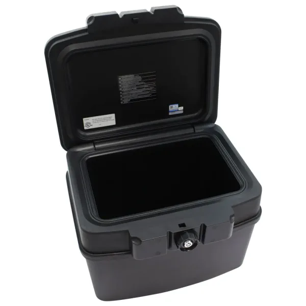 Casetă Antifoc Rottner Fire Data Box 3 Închidere pe Cheie Neagră - imagine 2