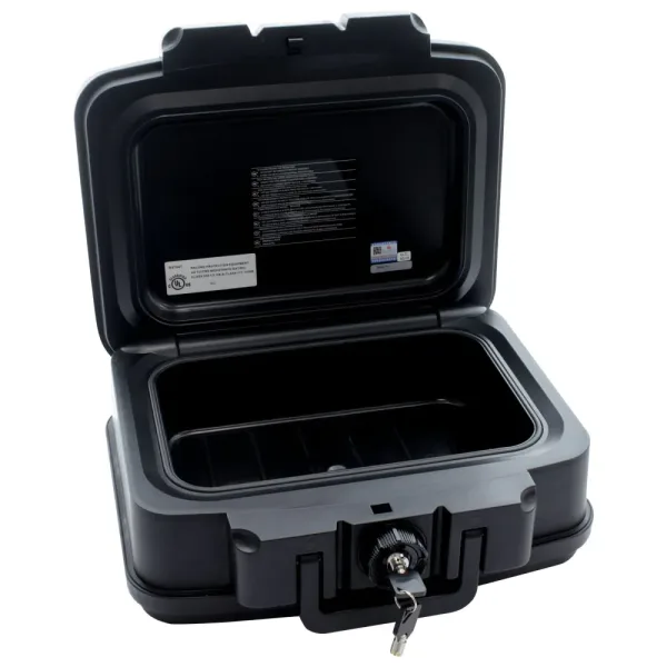 Casetă Antifoc Rottner Fire Data Box 1 Închidere pe Cheie Neagră - imagine 2