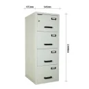 Clasificator Mape Antifoc Rottner Fire File 4000 Închidere Cheie Gri Deschis