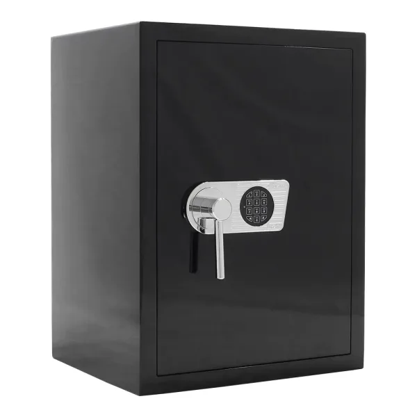 Seif Certificat Rottner Design EN1 Închidere Electronică Negru Lucios
