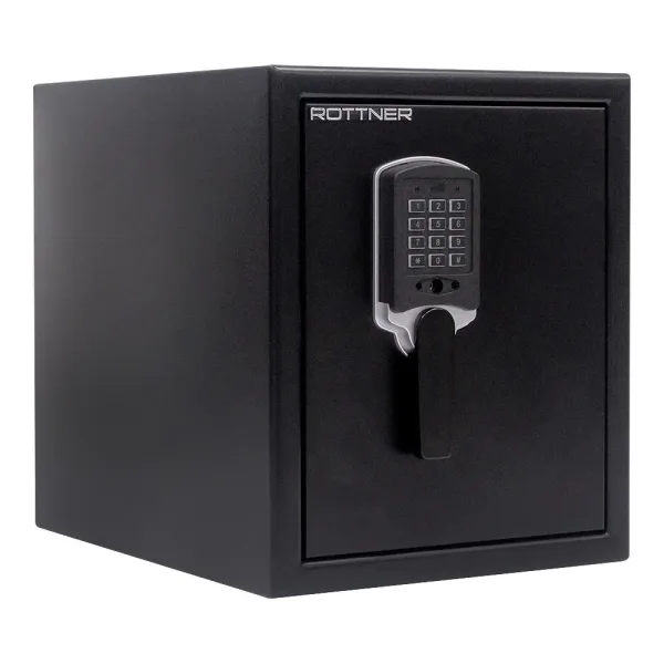 Seif Antifoc Rottner Fire Data 40 Încuietoare Electronică Negru