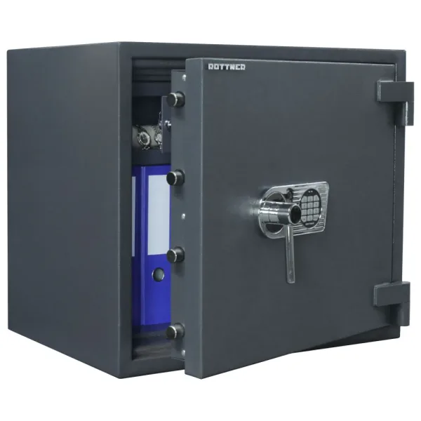 Seif Antifoc Rottner Galaxy 60 Închidere Electronică Gri Grafit - imagine 3