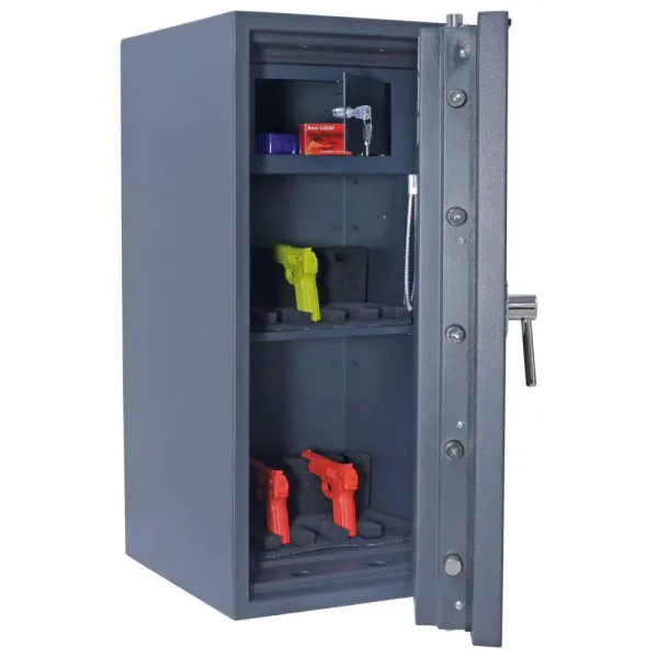 Seif Antiefracţie şi Antifoc Rottner Imperial Fire 100 EN3 Închidere Electronică Gri Închis