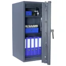 Seif Antiefracţie şi Antifoc Rottner Imperial Fire 100 EN3 Închidere Electronică Gri Închis