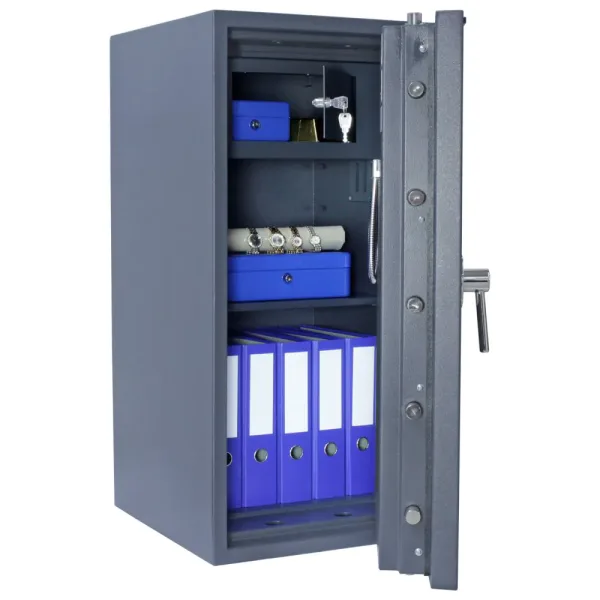 Seif Antiefracţie şi Antifoc Rottner Imperial Fire 100 EN3 Închidere Electronică Gri Închis