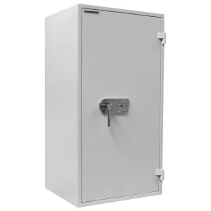 Seif Antifoc și Antiefracție Rottner Opal Fire Premium OPD 120 EN1 Închidere Cheie Gri Deschis
