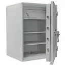 Seif Antifoc și Antiefracție Rottner Opal Fire Premium OPD 85 EN1 Închidere Cheie Gri Deschis