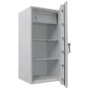 Seif Antifoc și Antiefracție Rottner Opal Fire Premium OPD 120 EN1 Închidere Cheie Gri Deschis