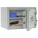 Seif Antifoc și Antiefracție Rottner Opal Fire Premium OPD 35 EN1 Închidere Cheie Gri Deschis