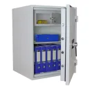 Seif Antifoc și Antiefracție Rottner Opal Fire OPD 85 Premium EN1 Închidere Electronică Gri