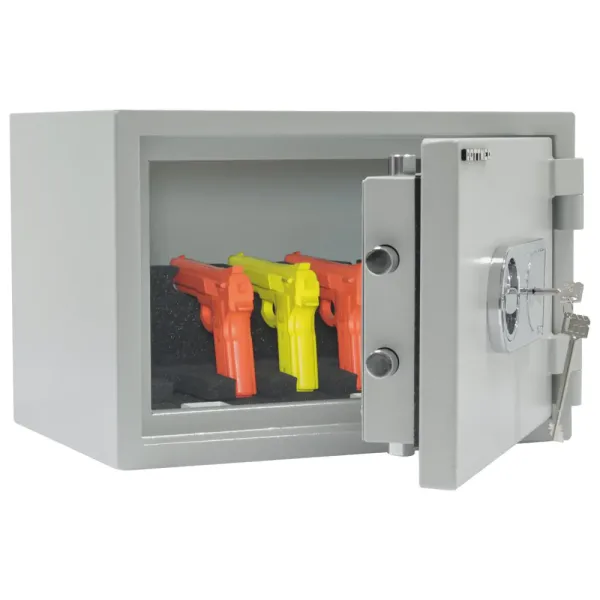 Seif Antifoc și Antiefracție Rottner Opal Fire Premium OPD 35 EN1 Închidere Cheie Gri Deschis - imagine 4