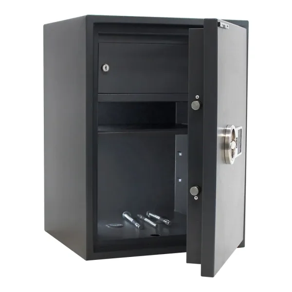 Seif Certificat S2 Rottner Power Safe 600 Închidere Electronică Antracit