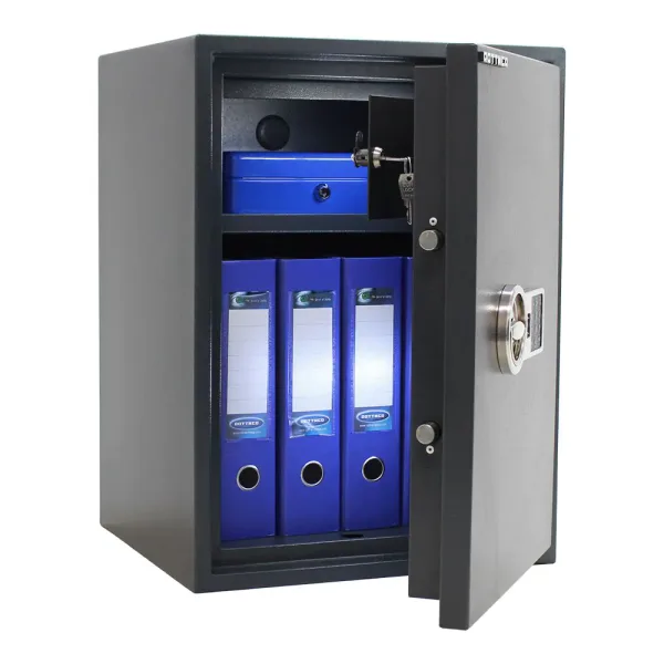 Seif Certificat S2 Rottner Power Safe 600 Închidere Electronică Antracit