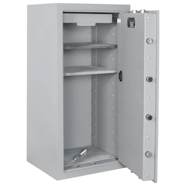 Seif Certificat EN1 Rottner Steel 90 Închidere Cheie Gri Deschis - imagine 2