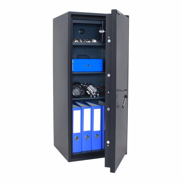 Seif Certificat S2 Rottner Power Safe 1000 Închidere Cheie Antracit