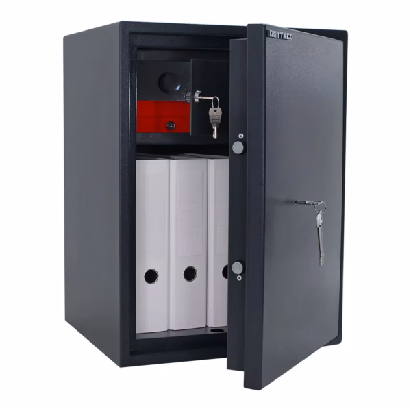 Seif Certificat S2 Rottner Power Safe 600 Închidere Cheie Antracit