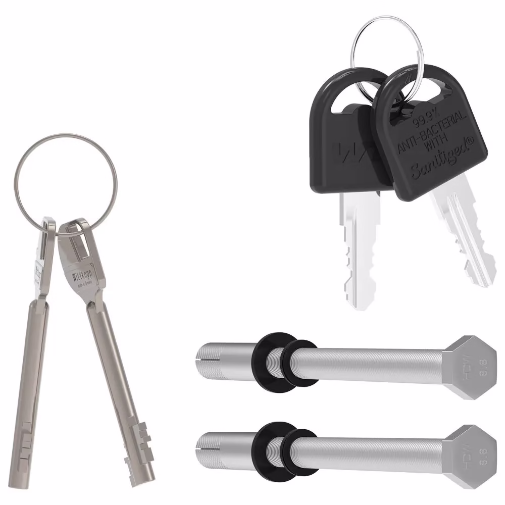 Dulap de Arme și Muniție Rottner Yukon 5 S1 Închidere Cheie Gri Deschis - imagine 5