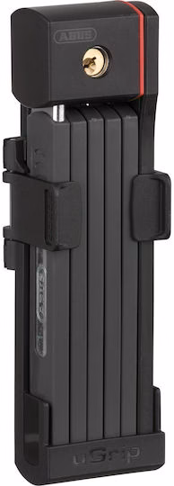 Antifurt pliabil bicicletă 5700K/80 BK SH BORDO uGrip, negru