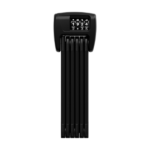 Antifurt bicicletă pliabil Abus Bordo 6000C/120 BK SH, cu cifru, suport inclus, negru