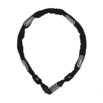 Antifurt bicicletă cu lanț și cifru Abus 1200/110 Web, 110 cm, lanț 4 mm, negru