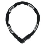 Antifurt bicicletă cu lanț și cifru Abus Tresor 1385/110, 110 cm, zale 7 mm, nivel securitate 7/15