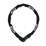 Antifurt bicicletă cu lanț și cifru Abus Tresor 1385/85, 85 cm, negru
