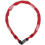 Antifurt bicicletă cu lanț și cifru Abus 1200 Web 60 cm, lanț 4 mm, 200 g, roșu