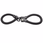 Cablu antifurt bicicletă și trotinetă Abus Infinity Loop 1806/110, buclă dublă reglabilă, 110 cm