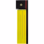 Antifurt bicicletă pliabil Abus Bordo uGrip 5700K/80 LM SH, cu cheie, 80 cm, bare 5 mm, nivel securitate 7/15, suport SH inclus, galben