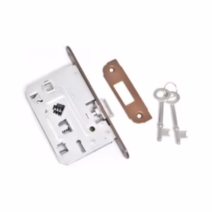 Broască îngropată ușă interior Yale, 43×72 mm, cheie, culoare maro