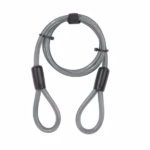 Cablu antifurt bicicletă Yale YC1/10/120/1, 120 cm, diametru 10 mm, 282 g, cu curele Velcro