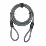 Cablu antifurt bicicletă Yale YC1/10/220/1, 220 cm, diametru 10 mm, 445 g, cu curele Velcro