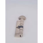 Butuc ușă metalică cu buton Mottura C28+, 41x41 mm, card de proprietate, anti-bumping, anti-picking, anti-snap, nichel satinat