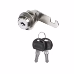 Încuietoare cutie poștală și mobilier, cilindru Ø20 mm, montaj încastrat, 2 chei, metal