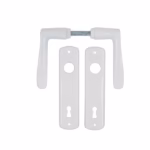 Mâner ușă cu șild A 667.3 VA AP, cheie interior, 72mm
