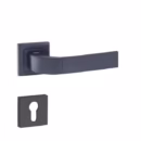 Mâner ușă negru rozetă cilindru Bologna 35-ZR-8×8-A003-CE-56-61