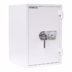 Seif antifoc și antiefracție Rottner Atlas Fire 65 EN1, închidere cu cheie, 30 min foc, 655x440x430 mm, 164 kg, alb