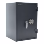 Seif antifoc și antiefracție Rottner Atlas Fire 65 EN1, închidere electronică PS650, cheie de urgență, 30 min foc, 655x440x430 mm, 164 kg, antracit