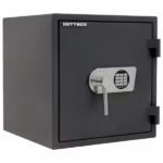 Seif antifoc pentru bani Rottner Fire Profi 50 Premium EN1, închidere electronică, 60 min foc, 490x480x455 mm, 109 kg, antracit