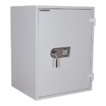 Seif antifoc și antiefracție Rottner Opal Fire OPD 85 Premium EN1, închidere electronică, 30 min foc, 840x650x550 mm, 290 kg, gri