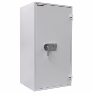 Seif Antifoc și Antiefracție Rottner Opal Fire Premium OPD 120 EN1 Închidere Cheie Gri Deschis