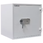 Seif antifoc și antiefracție Rottner Opal Fire Premium OPD 65 EN1, închidere cu cheie, 30 min foc, 638x650x550 mm, 238 kg, gri deschis