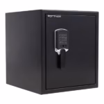 Seif antifoc pentru date Rottner Fire Data 60, închidere electronică, 120 min foc test UL, 528x461x548 mm, 95,5 kg, negru