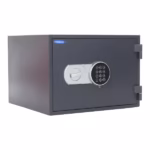 Seif antifoc pentru bani, acte și documente Rottner Sydney 40, închidere electronică, 60 min foc, 320x445x450 mm, 39 kg, antracit
