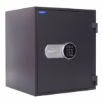 Seif antifoc pentru bani, acte și documente Rottner Sydney 55, închidere electronică, 60 min foc EN 15659, 515x445x450 mm, 56 kg, antracit
