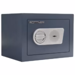 Seif mic pentru bani certificat Rottner Samoa 26 EN0, închidere cu cheie, 270x370x280 mm, 24,5 kg, antracit