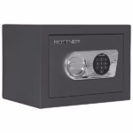 Seif mic pentru bani certificat Rottner Toscana 26 EN1, cifru electronic, 270x370x280 mm, 33 kg, antracit