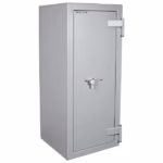 Seif certificat antiefracție EN2 Rottner Pearl 120, închidere cu cheie, gri