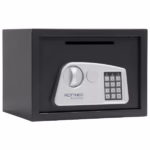 Seif ascuns în mobilă cu fantă pentru bani Rottner Jupiter 3, închidere electronică, antracit